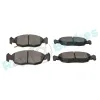 Bremsbelagsatz, Scheibenbremse Vorderachse RAP BRAKES R-P0080 Bild Bremsbelagsatz, Scheibenbremse Vorderachse RAP BRAKES R-P0080