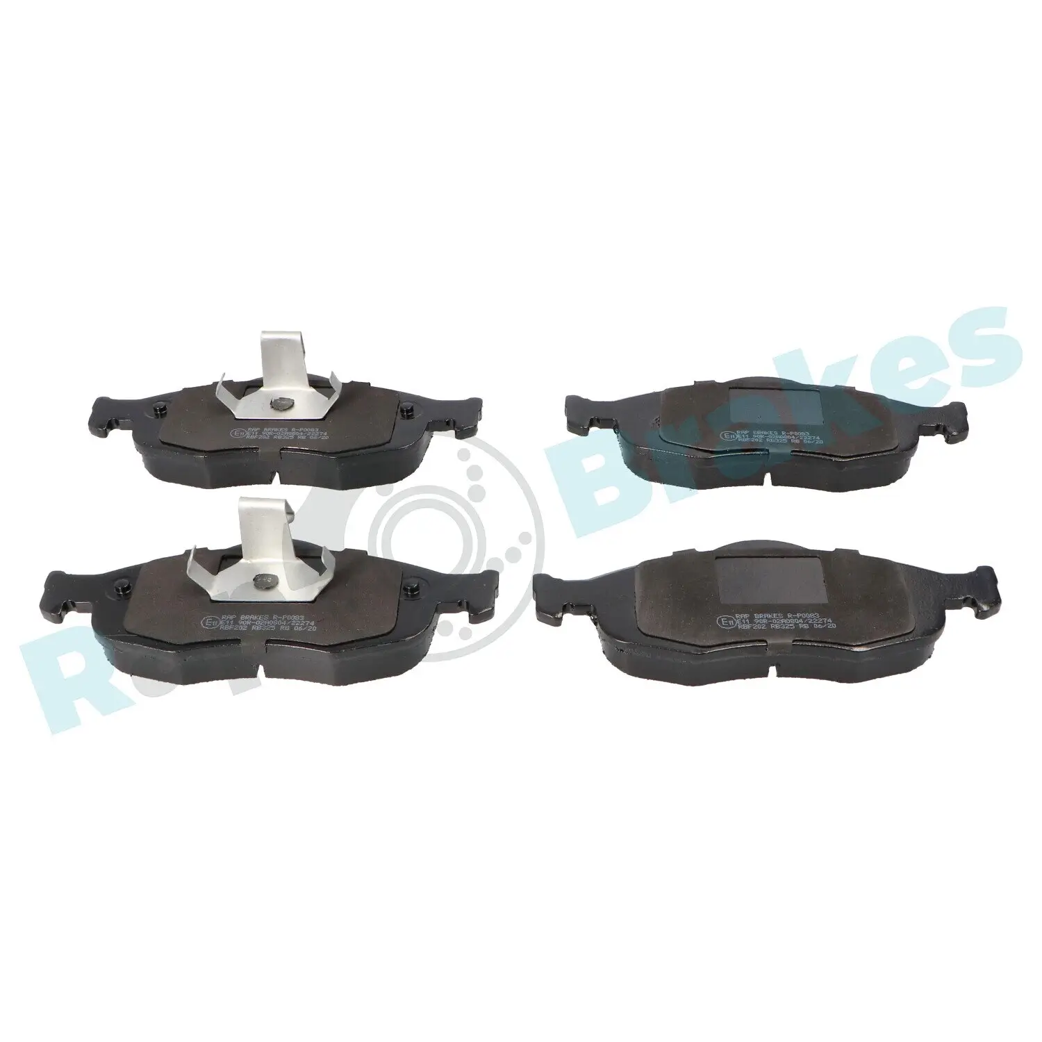 Bremsbelagsatz, Scheibenbremse Vorderachse RAP BRAKES R-P0083