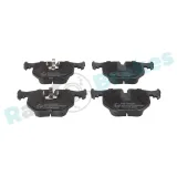 Bremsbelagsatz, Scheibenbremse Hinterachse RAP BRAKES R-P0093