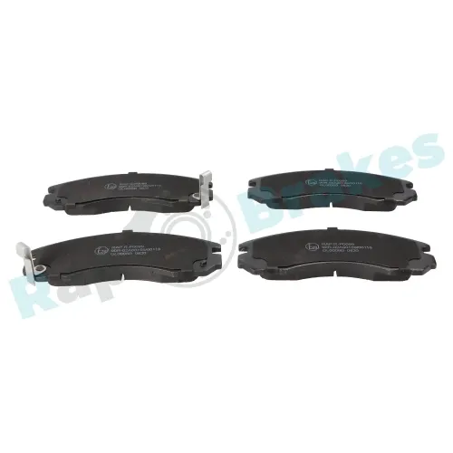 Bremsbelagsatz, Scheibenbremse Vorderachse RAP BRAKES R-P0099 Bild Bremsbelagsatz, Scheibenbremse Vorderachse RAP BRAKES R-P0099