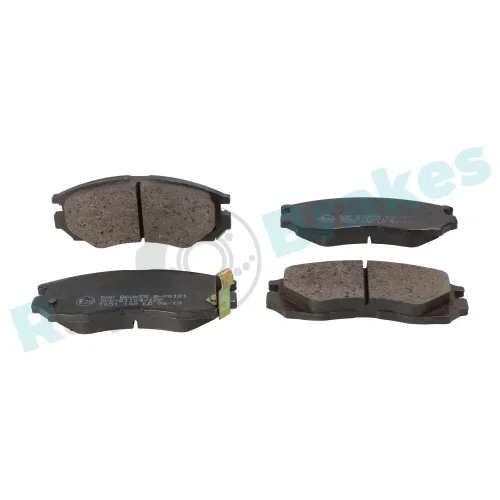 Bremsbelagsatz, Scheibenbremse Vorderachse RAP BRAKES R-P0101 Bild Bremsbelagsatz, Scheibenbremse Vorderachse RAP BRAKES R-P0101