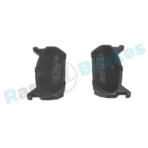 Bremsbelagsatz, Scheibenbremse Hinterachse RAP BRAKES R-P0112 Bild Bremsbelagsatz, Scheibenbremse Hinterachse RAP BRAKES R-P0112
