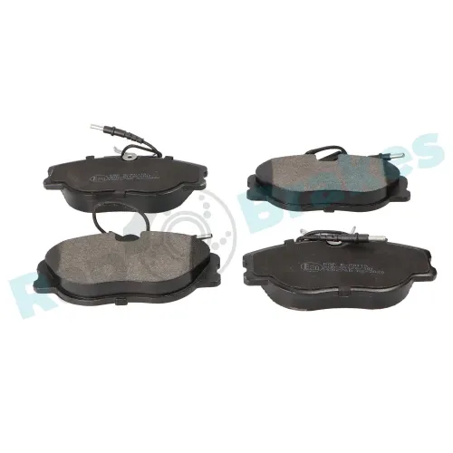 Bremsbelagsatz, Scheibenbremse Vorderachse RAP BRAKES R-P0119 Bild Bremsbelagsatz, Scheibenbremse Vorderachse RAP BRAKES R-P0119