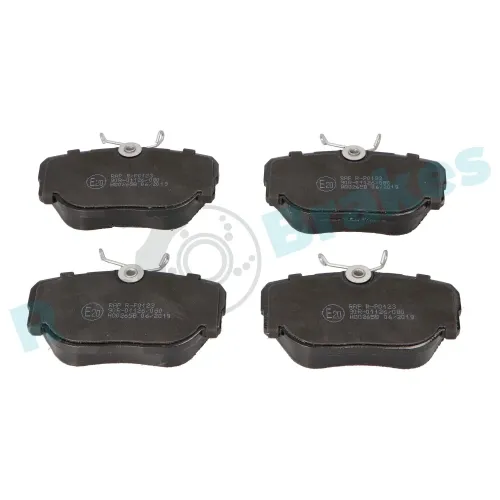 Bremsbelagsatz, Scheibenbremse Hinterachse RAP BRAKES R-P0123 Bild Bremsbelagsatz, Scheibenbremse Hinterachse RAP BRAKES R-P0123