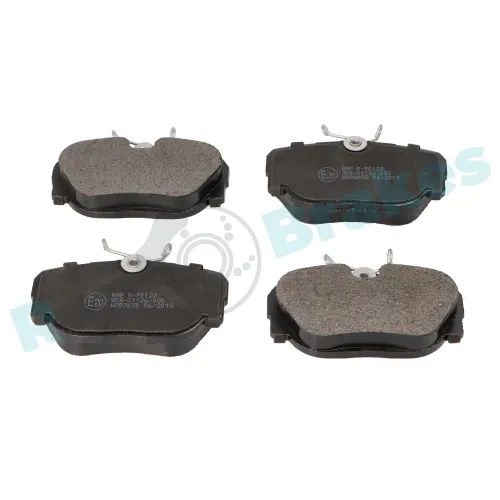 Bremsbelagsatz, Scheibenbremse Hinterachse RAP BRAKES R-P0123 Bild Bremsbelagsatz, Scheibenbremse Hinterachse RAP BRAKES R-P0123