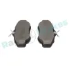 Bremsbelagsatz, Scheibenbremse Vorderachse RAP BRAKES R-P0124 Bild Bremsbelagsatz, Scheibenbremse Vorderachse RAP BRAKES R-P0124