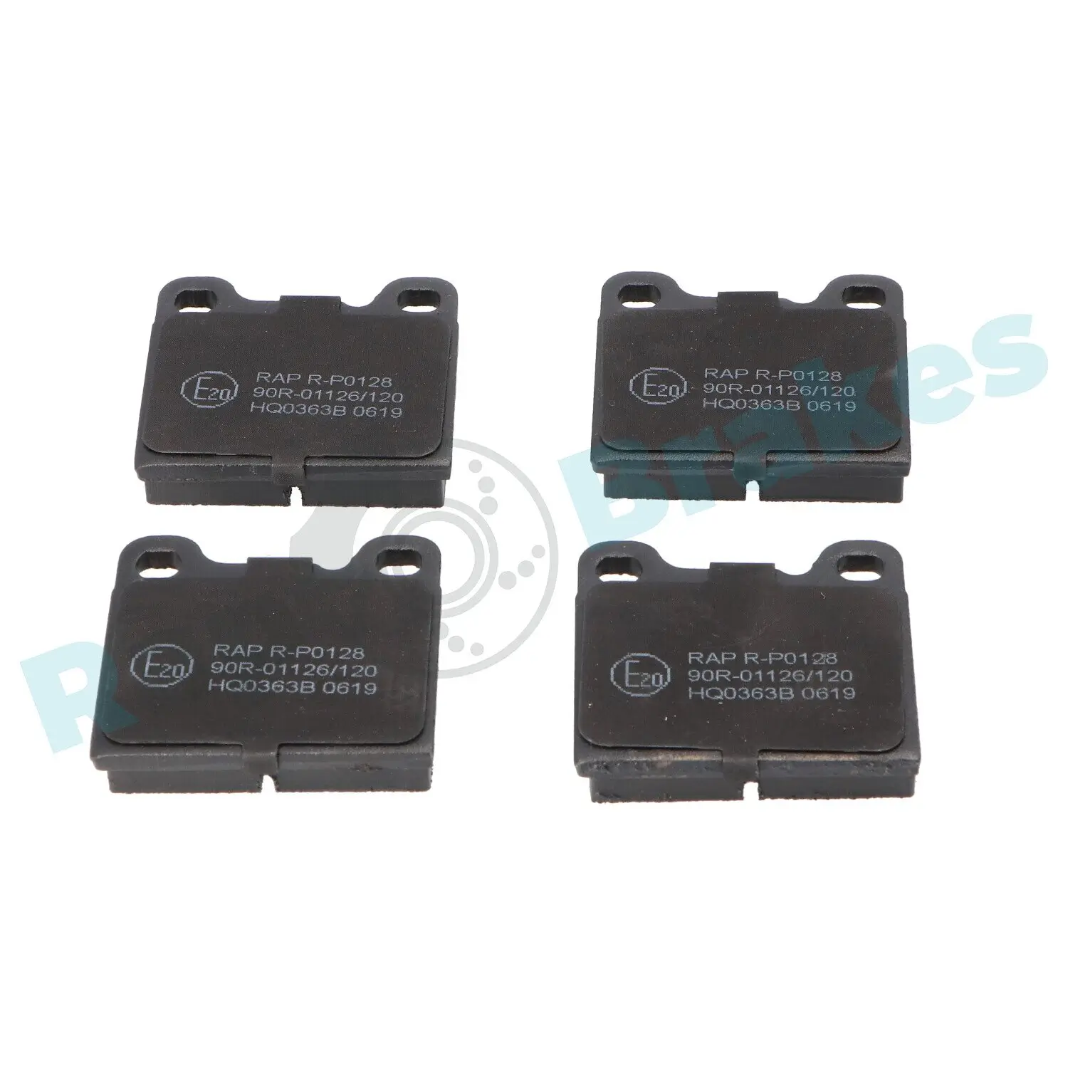 Bremsbelagsatz, Scheibenbremse Hinterachse RAP BRAKES R-P0128