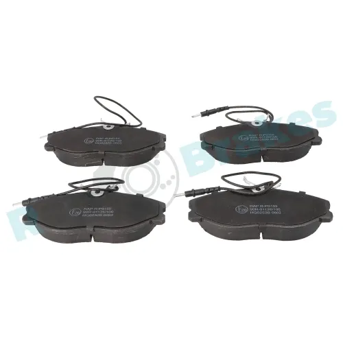 Bremsbelagsatz, Scheibenbremse Vorderachse RAP BRAKES R-P0155 Bild Bremsbelagsatz, Scheibenbremse Vorderachse RAP BRAKES R-P0155