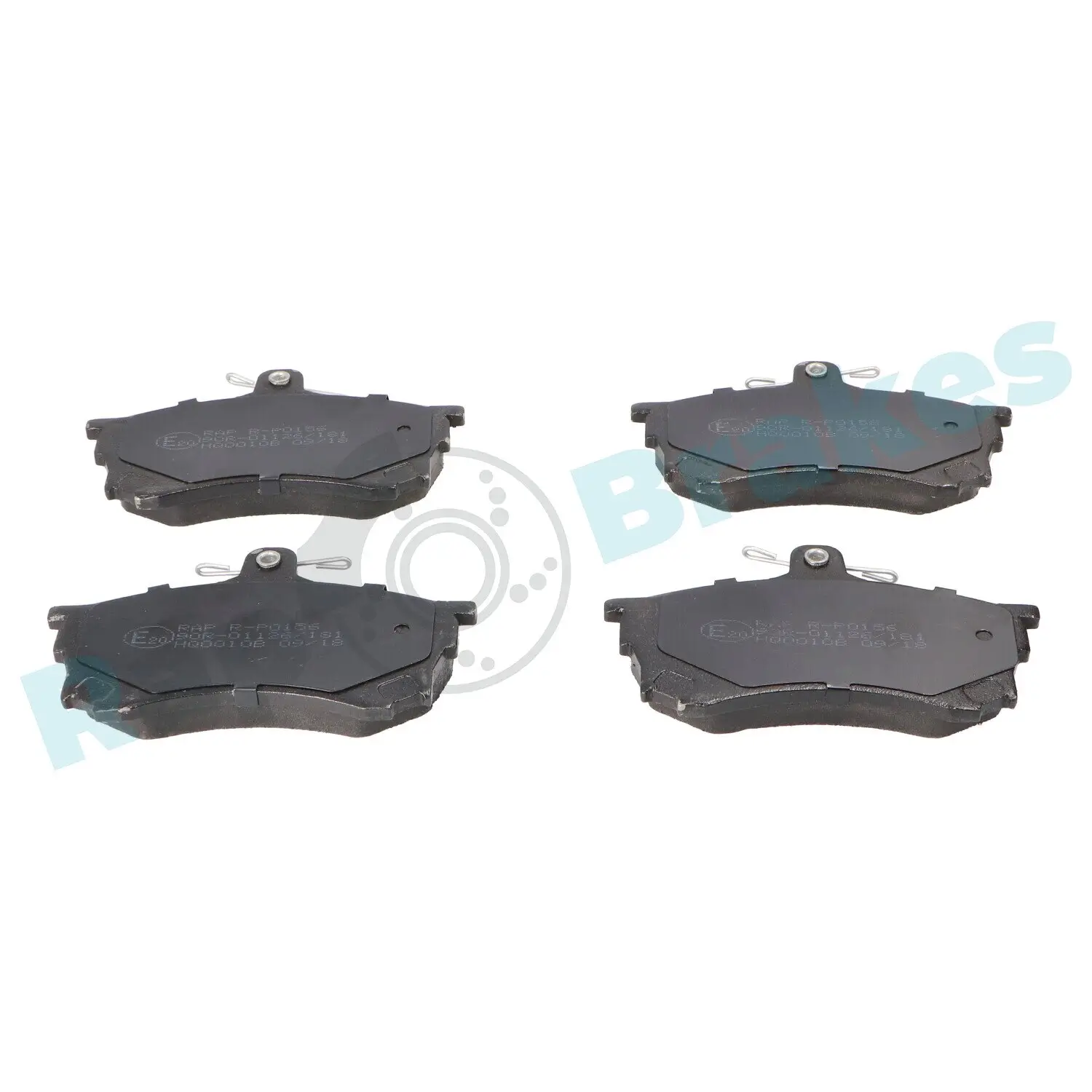 Bremsbelagsatz, Scheibenbremse Vorderachse RAP BRAKES R-P0156