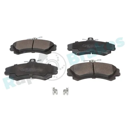 Bremsbelagsatz, Scheibenbremse Vorderachse RAP BRAKES R-P0157 Bild Bremsbelagsatz, Scheibenbremse Vorderachse RAP BRAKES R-P0157