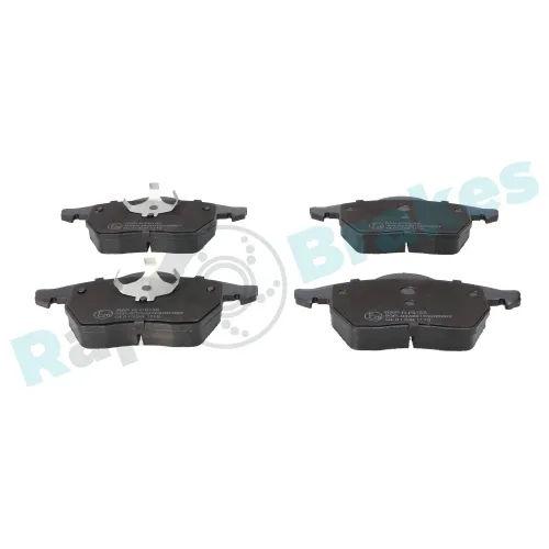 Bremsbelagsatz, Scheibenbremse Vorderachse RAP BRAKES R-P0158 Bild Bremsbelagsatz, Scheibenbremse Vorderachse RAP BRAKES R-P0158