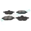 Bremsbelagsatz, Scheibenbremse Vorderachse RAP BRAKES R-P0169 Bild Bremsbelagsatz, Scheibenbremse Vorderachse RAP BRAKES R-P0169