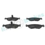 Bremsbelagsatz, Scheibenbremse Vorderachse RAP BRAKES R-P0173