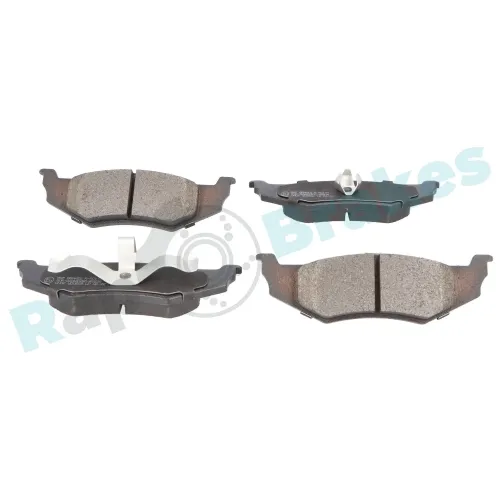 Bremsbelagsatz, Scheibenbremse Hinterachse RAP BRAKES R-P0177 Bild Bremsbelagsatz, Scheibenbremse Hinterachse RAP BRAKES R-P0177