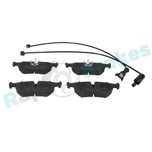 Bremsbelagsatz, Scheibenbremse Hinterachse RAP BRAKES R-P0194 Bild Bremsbelagsatz, Scheibenbremse Hinterachse RAP BRAKES R-P0194