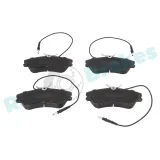 Bremsbelagsatz, Scheibenbremse Vorderachse RAP BRAKES R-P0196