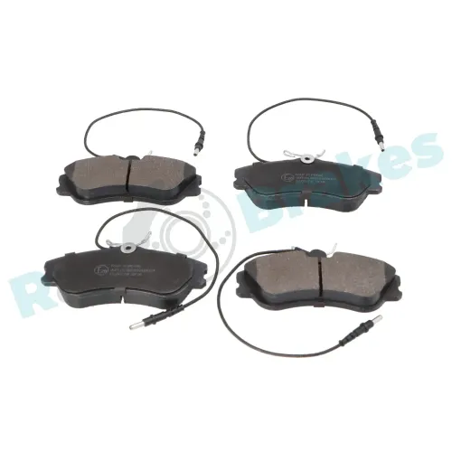 Bremsbelagsatz, Scheibenbremse Vorderachse RAP BRAKES R-P0196 Bild Bremsbelagsatz, Scheibenbremse Vorderachse RAP BRAKES R-P0196