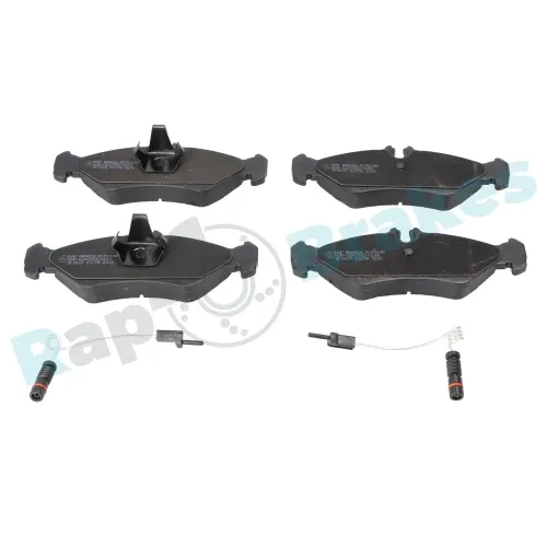 Bremsbelagsatz, Scheibenbremse Hinterachse RAP BRAKES R-P0198 Bild Bremsbelagsatz, Scheibenbremse Hinterachse RAP BRAKES R-P0198