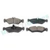 Bremsbelagsatz, Scheibenbremse Hinterachse RAP BRAKES R-P0198 Bild Bremsbelagsatz, Scheibenbremse Hinterachse RAP BRAKES R-P0198
