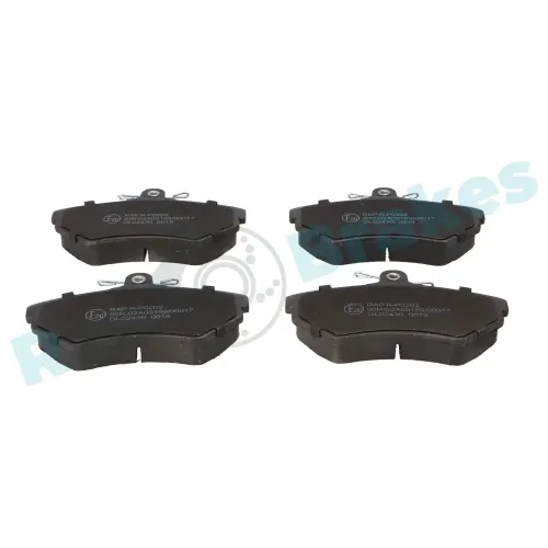 Bremsbelagsatz, Scheibenbremse Vorderachse RAP BRAKES R-P0202 Bild Bremsbelagsatz, Scheibenbremse Vorderachse RAP BRAKES R-P0202