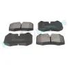 Bremsbelagsatz, Scheibenbremse Vorderachse RAP BRAKES R-P0204 Bild Bremsbelagsatz, Scheibenbremse Vorderachse RAP BRAKES R-P0204