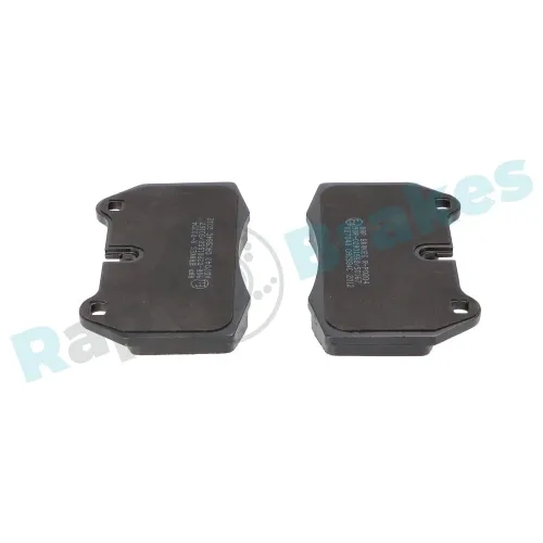 Bremsbelagsatz, Scheibenbremse Vorderachse RAP BRAKES R-P0204 Bild Bremsbelagsatz, Scheibenbremse Vorderachse RAP BRAKES R-P0204
