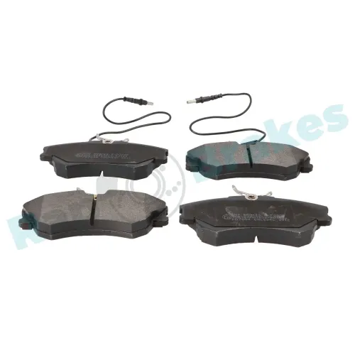 Bremsbelagsatz, Scheibenbremse Vorderachse RAP BRAKES R-P0205 Bild Bremsbelagsatz, Scheibenbremse Vorderachse RAP BRAKES R-P0205