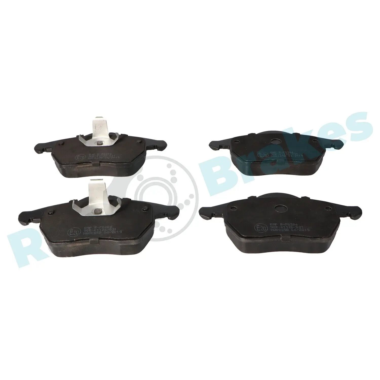 Bremsbelagsatz, Scheibenbremse Vorderachse RAP BRAKES R-P0206