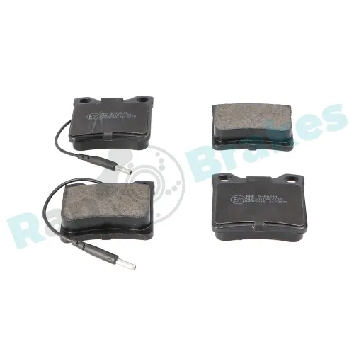 Bremsbelagsatz, Scheibenbremse Hinterachse RAP BRAKES R-P0211 Bild Bremsbelagsatz, Scheibenbremse Hinterachse RAP BRAKES R-P0211