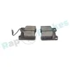 Bremsbelagsatz, Scheibenbremse Hinterachse RAP BRAKES R-P0222 Bild Bremsbelagsatz, Scheibenbremse Hinterachse RAP BRAKES R-P0222