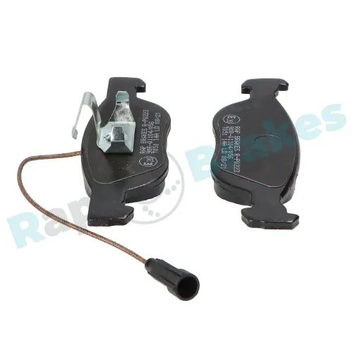 Bremsbelagsatz, Scheibenbremse Vorderachse RAP BRAKES R-P0223 Bild Bremsbelagsatz, Scheibenbremse Vorderachse RAP BRAKES R-P0223
