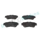 Bremsbelagsatz, Scheibenbremse Vorderachse RAP BRAKES R-P0228