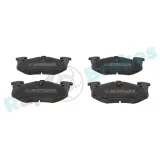 Bremsbelagsatz, Scheibenbremse Hinterachse RAP BRAKES R-P0232