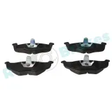 Bremsbelagsatz, Scheibenbremse Vorderachse RAP BRAKES R-P0233