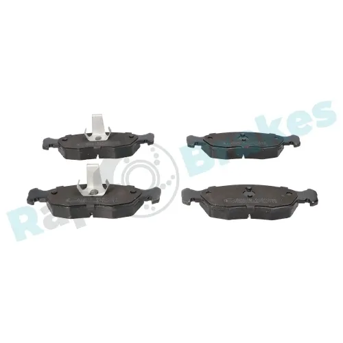 Bremsbelagsatz, Scheibenbremse Vorderachse RAP BRAKES R-P0244 Bild Bremsbelagsatz, Scheibenbremse Vorderachse RAP BRAKES R-P0244
