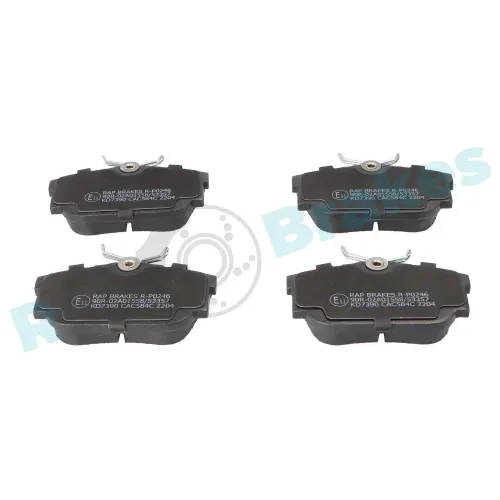 Bremsbelagsatz, Scheibenbremse Hinterachse RAP BRAKES R-P0246 Bild Bremsbelagsatz, Scheibenbremse Hinterachse RAP BRAKES R-P0246