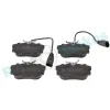 Bremsbelagsatz, Scheibenbremse Hinterachse RAP BRAKES R-P0247 Bild Bremsbelagsatz, Scheibenbremse Hinterachse RAP BRAKES R-P0247