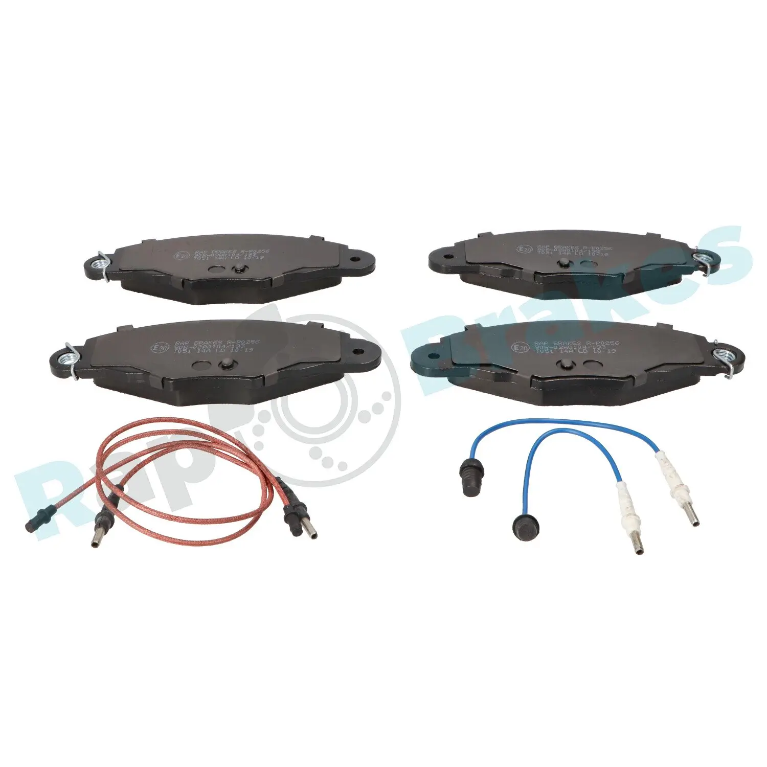 Bremsbelagsatz, Scheibenbremse Vorderachse RAP BRAKES R-P0256