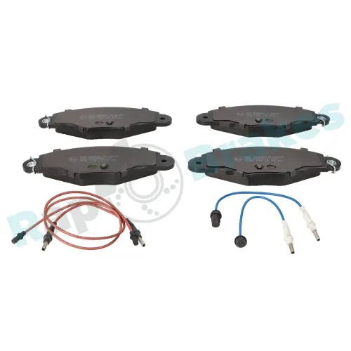 Bremsbelagsatz, Scheibenbremse Vorderachse RAP BRAKES R-P0256 Bild Bremsbelagsatz, Scheibenbremse Vorderachse RAP BRAKES R-P0256