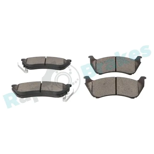 Bremsbelagsatz, Scheibenbremse Hinterachse RAP BRAKES R-P0294 Bild Bremsbelagsatz, Scheibenbremse Hinterachse RAP BRAKES R-P0294