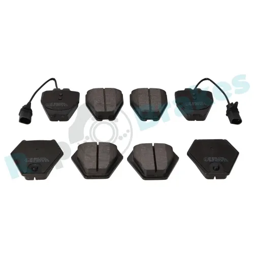 Bremsbelagsatz, Scheibenbremse Vorderachse RAP BRAKES R-P0296 Bild Bremsbelagsatz, Scheibenbremse Vorderachse RAP BRAKES R-P0296