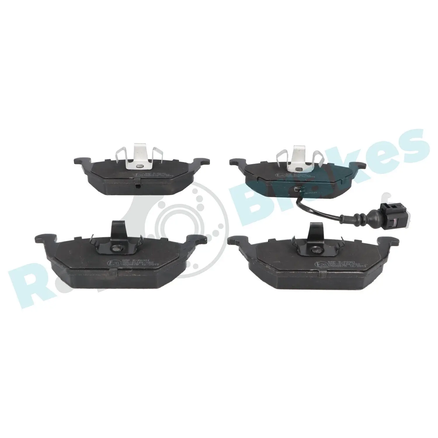 Bremsbelagsatz, Scheibenbremse Vorderachse RAP BRAKES R-P0301