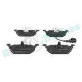 Bremsbelagsatz, Scheibenbremse Vorderachse RAP BRAKES R-P0301