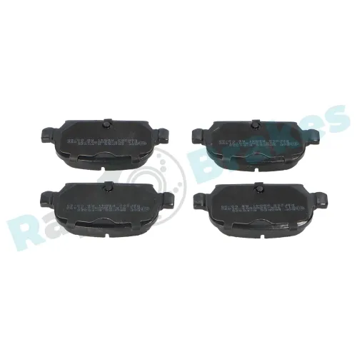 Bremsbelagsatz, Scheibenbremse Hinterachse RAP BRAKES R-P0322 Bild Bremsbelagsatz, Scheibenbremse Hinterachse RAP BRAKES R-P0322