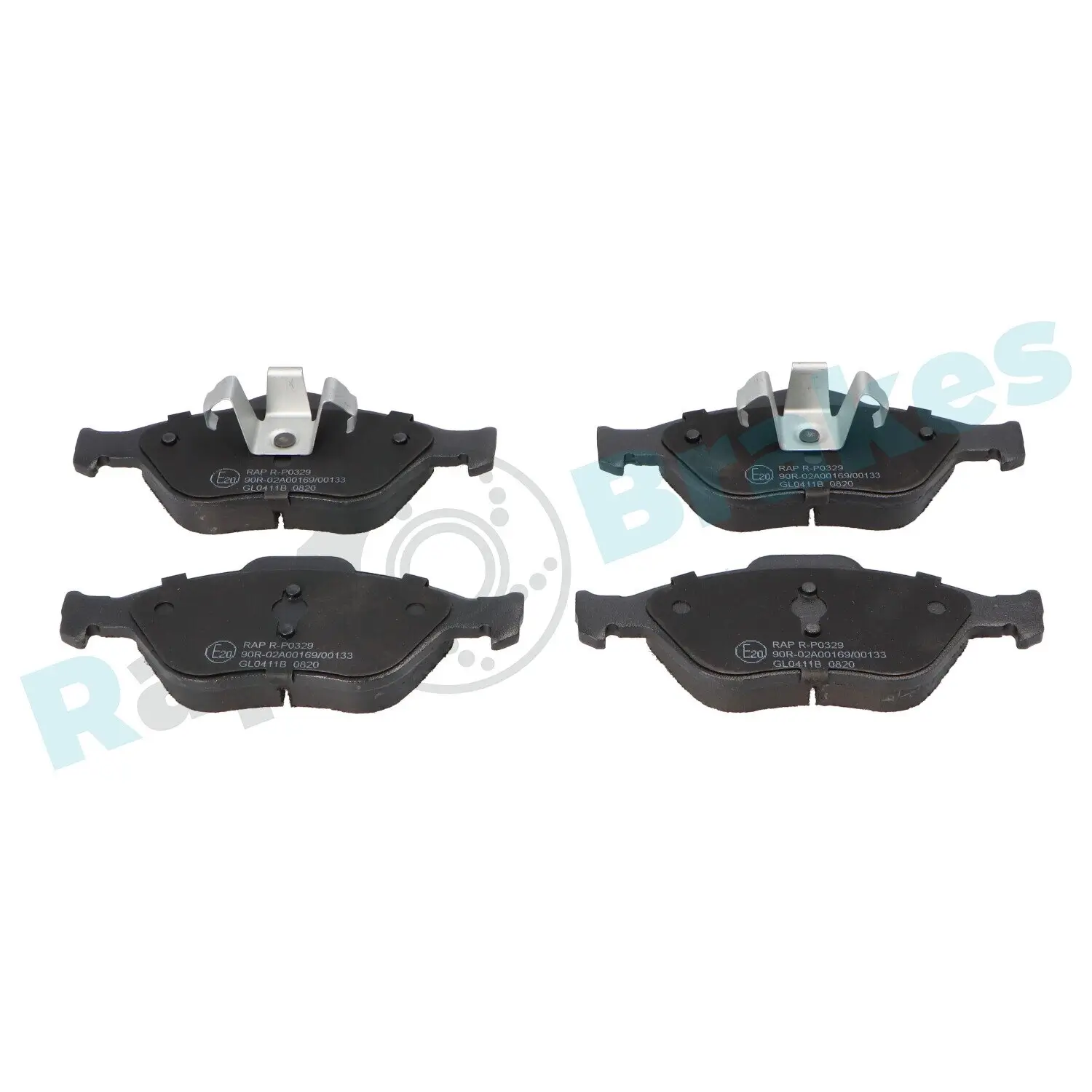 Bremsbelagsatz, Scheibenbremse Vorderachse RAP BRAKES R-P0329