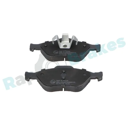 Bremsbelagsatz, Scheibenbremse Vorderachse RAP BRAKES R-P0329 Bild Bremsbelagsatz, Scheibenbremse Vorderachse RAP BRAKES R-P0329
