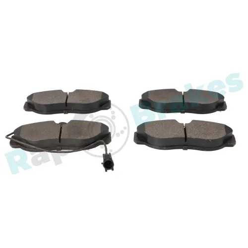 Bremsbelagsatz, Scheibenbremse Vorderachse RAP BRAKES R-P0334 Bild Bremsbelagsatz, Scheibenbremse Vorderachse RAP BRAKES R-P0334