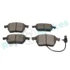 Bremsbelagsatz, Scheibenbremse Vorderachse RAP BRAKES R-P0344 Bild Bremsbelagsatz, Scheibenbremse Vorderachse RAP BRAKES R-P0344