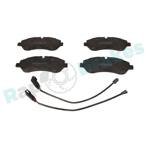 Bremsbelagsatz, Scheibenbremse Vorderachse RAP BRAKES R-P0356 Bild Bremsbelagsatz, Scheibenbremse Vorderachse RAP BRAKES R-P0356