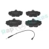 Bremsbelagsatz, Scheibenbremse Vorderachse RAP BRAKES R-P0366 Bild Bremsbelagsatz, Scheibenbremse Vorderachse RAP BRAKES R-P0366